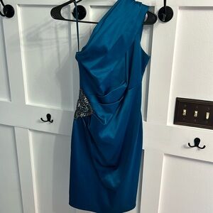 Eliza J dress, size 2, teal